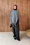 Tassel Detail Sweater Smoked - 3