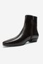 Ashley Brown Leather Women's Heeled Boots - 8