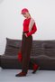 Women's Comfortable Fit Pants with Elastic Waist and Pockets - 6