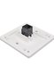 ® Faceplate Ethernet Single 1-Port/Double 2-Way; RJ45 Female To Female Coupler; Socket Wall Plate For Ethernet Cable Networking; UK Plate; Cat 6 Support For Home And Office (Single Port) - 2