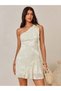 Rochie mini, bej - 7