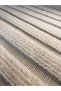 Casa Napoli Cream Beige Striped Modern Decorative Fringed Carpet - 3