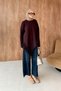 Loren Fringed Sweater Brown - 3