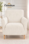 Jacquard Tree Bark Pattern Single Sofa Cover / Sofa Cover 1 Piece