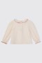 Baby Girl Long Sleeve Ecru T-Shirt - 2