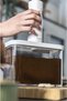 6-piece diffusers set, for vacuum food storage containers, plastic, "Cube" - - 6