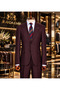 Luxury, Italian Cut, Slim Fit, Blazer Men's Suit - 3
