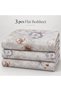 Luxury 3-Piece Cannon Cotton Bedsheet King Size (270x250 cm) – 200 Thread Count Flat Sheet with 2 Pillow Covers, Soft Breathable 3-Piece Bedding Set King Size (White., King (U.K. Standard)) - 4