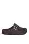 Women's Closed-Front Comfortable Soft Eva Sole Suede Look Nubuck Indoor Women's Slippers - 2