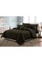 Luxury 3-Piece Microfiber Bedsheet Set – King Size | Ultra Soft, Breathable & Wrinkle-Resistant Bedding with 2 Pillowcases, All-Season Bedding for Home & Hotel (Dark Olive Green, King (U.K. Standard)) - 2