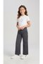 Girl's Stoned Jean Pants Gray 6/10 Years - 2
