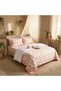 Luxury 3-Piece Turkish Satin Cotton Bedsheet Set – King Size | Ultra Soft, Breathable & Wrinkle-Resistant | Elegant Collection Bedding with 2 Pillowcases (Light Peach Floral., King (U.K. Standard)) - 6