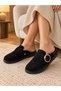 Women's Buckle-Fastened Orthopedic Sole Closed Slippers - 2