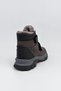 Genuine Leather Unisex Children's Boots Black - 3