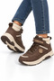 Children's Cold-Proof Trekking & Outdoor Boots Brown - 4