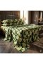 Luxury King Size Bedding Set 3-Piece | Digital Floral Bedsheet | Wrinkle-Free & Easy Care and 1 Flat Bedsheet & 2 Pillow Covers. King (U.K. Standard)) (Green Floral_, King (U.K. Standard))