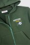 Baby Boy Zippered Green Sweatshirt - 3
