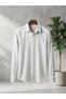 Men's Long Sleeve 100% Cotton Blend Regular Fit Dobby Lapel Striped Shirt - 4