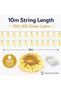 أضواء زينة كروية 10 متر 100 LED تعمل بالبطارية - 3