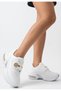 White Velcro Women's Sports Shoes