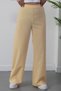 Elastic waist wide leg comfortable fit trousers 2081 - 4