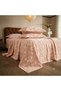 3 Pieces Flat Bedsheet Set with Floral Pattern King Size Bed Pillow Cover Set with 1 Bedsheet, 2 Pillow. Bedding Set (Light Orange Floral, King (U.K. Standard))