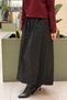 Kahma Skirt with Pleated Detail at the Hem - 3