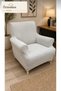 Jacquard Tree Bark Pattern Single Sofa Cover / Sofa Cover 1 Piece - 2