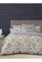 3 Pieces Flat Bedsheet Set with Floral Pattern King Size Bed Pillow Cover Set with 1 Bedsheet, 2 Pillow Cover Bedding Set (Cream Blue, King (U.K. Standard)) (Cream Floral, King (U.K. Standard)) - 3