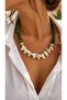 Jade Natural Stone Natural Stone Design Women's Necklace Natural Stone Necklace Bijouterie Necklace