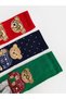 Timeless Clothing & Timeless Choices Bear Embroidered Boys' Socks 5-Piece Set - 3