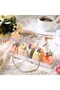 10-Pack Transparent Rectangular Cake Boxes with Handles, Plastic Bakery Containers for Birthday, Wed - 6