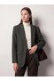 Sparkling Choices Checkered Embroidered Women's Blazer Jacket from Shining Store - 2