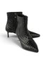 Natyy Knitted Detailed Ankle-Length Women's Heeled Boots - 3