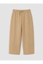 Özmarka New Season Beige Boys' Thick Sweatpants