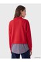 Peak New Season Red Soft Touch Women's Sweatshirt Tunic - 4