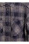 Standard Fit Checkered Embroidered Men's Shirt Jacket for Style Enthusiasts from Uzg Store - 4