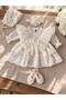 Pearl Necklace Dress Set