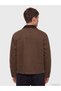 Peak New Season Brown Loose Fit Men's Jean Jacket - 4