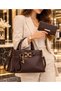 Women's 2-Piece Bag and Wallet Set – Stylish Hand and Shoulder Bag with Gold Buckle, Zipper Closure, Lined, High-Quality Leather Luxury Combination - 2