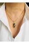 Ezme Chain Geometric End Pendant Necklace 45 cm