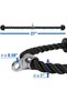 Tricep Press Down Cable Machine Attachment Set, LAT Pulldown Attachment, Cable Machine Acces - 3