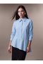 Sparkling Choices Shirt Roba Collar Asymmetric Tailoring Blouse from Shining Store - 3