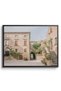 Rustic Italian Village Architecture Wall Art | Landscape Framed Canvas Print | Luxury Home Decor - 2