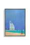 Burj Al Arab Sailboat Architecture Wall Art | Portrait Framed Canvas Print | Luxury Home Decor - 2