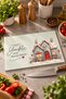Glass Cutting Board Gingerbread House Christmas Themed - Glass Cutting Board |   25cm X 35cm - 3