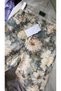 Floral Patterned High-Waisted Wide-Leg Women's Trousers - 5