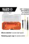 32787 64-Piece Micro-Ratchet Bit Precision Driver Set with Modular Case, Magnetic, Preci - 2