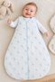 Fiber-Free 1.0 Tog 4-Layer Muslin Soft Baby Girl-Boy Romper/Penguin