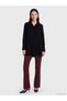 Black Dobby Women's Shirt Tunic - 2